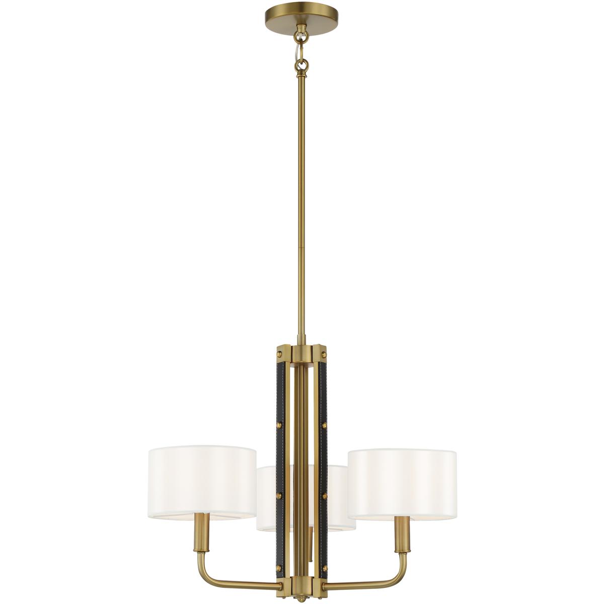 Minka-Lavery 2783-695 Chelsea 3 Light 22 inch Soft Brass Chandelier Ceiling Light